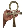 Solid Brass Ankh 9.75"~ Perfect for your Altar, Wall Décor,
