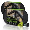 Holldoor Flat Soaker Hose 100 ft for Garden Beds (50ft