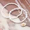 Aneneiceera Fashion Beach Pearl Anklet Bracelet Boho Gold Shell Pearl