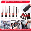 Kit de 39 piezas de limpieza de interiores, kit de