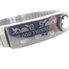 Black Blood Thinners Bracelet, Emergency Medical ID Inside, Unisex Anticoagulants