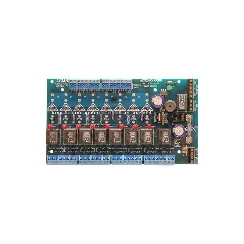 Altronix Power Module ACM8CB,Output Access Power Controller Module