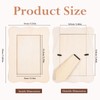 Zelphvt 24 Packs Wooden Picture Frames 4x6 Unfinished Wooden Frames