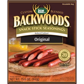LEM 9162 Backwoods Low Sodium Snack Stick Seasoning (20-Lbs)