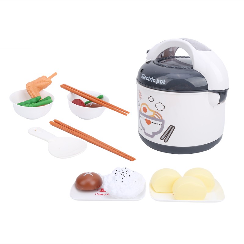 Kids Rice Cooker Toy Plastic Simulation Children Kitchen Cooking Appliances