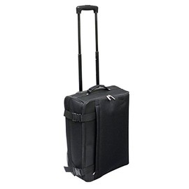Preferred Nation 20 inch Folding Suitcase Luggage Carry On, Collapsible, packable, locking pull-up handle, in-line recess skate wheels.
