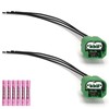 Pecafeitas 68064997AA Headlight Connector Wiring Harness, Compatible with Dodge Chrysler