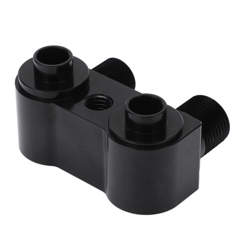 AC Compressor Fitting 90° Turn Angle 6061‑T6 Billet Aluminum Alloy