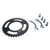 Adsspro Motorcycle 420 37T Rear Sprocket Chain 76mm ID for