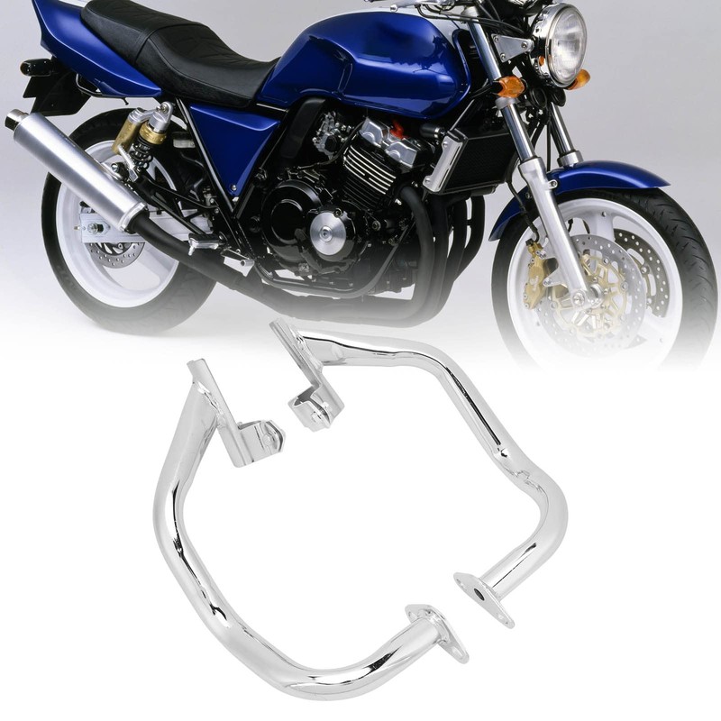 1 Pair Motorcycle Engine Guard Left Right Stainless Steel Crash