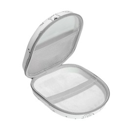 MOONPRO Case Compatible with Sony WH-CH720n/WH-CH520/WH-CH710N/WH-CH700N WH-1000XM5/WH-1000XM4/XB900N Wireless Noise Canceling Extra Bass Headphones (White Graffiti)