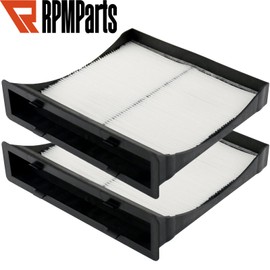 RPMParts Cabin Air Filter Compatible with Subaru Forester, Impreza, Crosstrek, WRX with Activated Carbon Filter Replace# CF10930-2PK