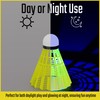 EAGLES LED Badminton Shuttlecocks - 5 Pack Lighting Birdies