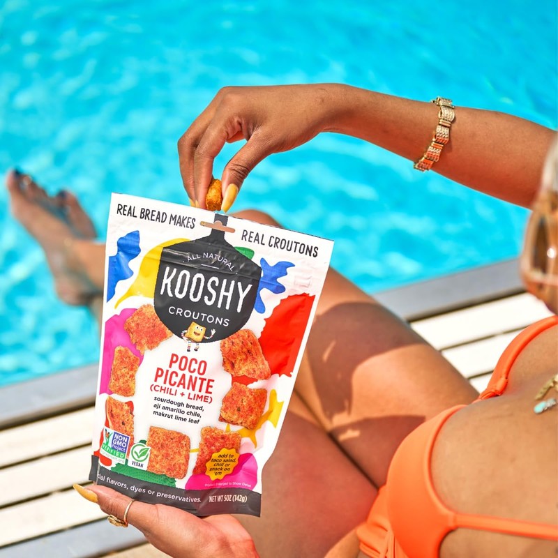 Kooshy Croutons Poco Picante Croutons, 5 OZ