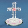 Glass Baron Cross Figurine