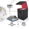 Wenxiaw Deck Box Compatible with Mtg Cards, Trading Card Box