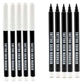 Element Tattoo Supply Body Marker Pens - Temporary Tattoo Markers for Skin, B...