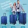 Verdi Luggage Sets of 2 Suitcase with Spinner Wheels Softside