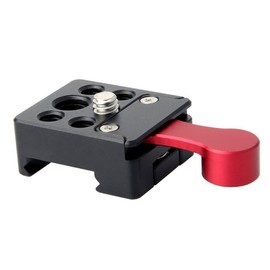 NICEYRIG NATO Rail Lock Clamp with Quick Release Level for Monitor LED Light Microphone