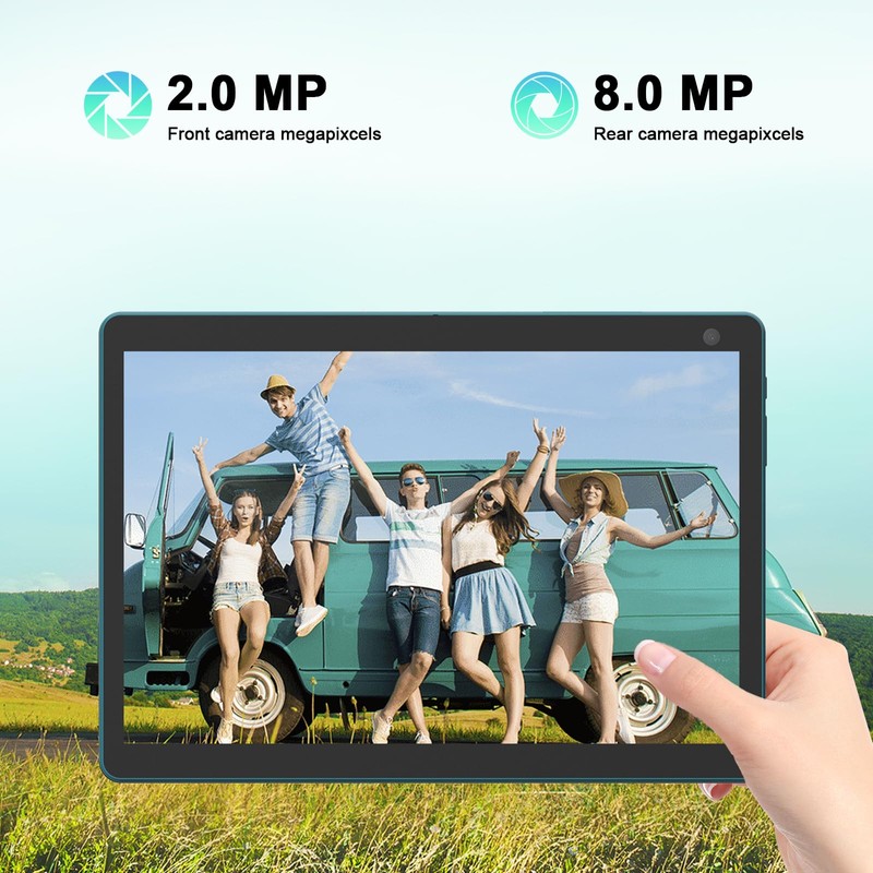 Android 14 Tablet, 10 inch 6GB RAM+32GB ROM+1TB Expand Tablet,