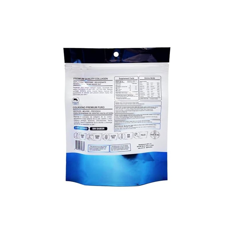 MOMOF4TRANSFORM MO4T Collagen Peptides- Collagen Powder- Hydrolyzed Collagen- Grass fed