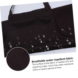 LALAFINA 2pcs Protective Apron for Hair Dyeing and Cooking Clothes Apron Coffee Color for Home Workshops and Coffee Shops for Cooking Enthusiasts