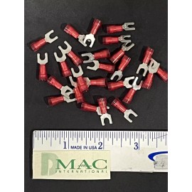 Panduit PNF18-8SLF FORK TERMINAL STUD 8 18-22AWG PANDUIT (LOT OF 25)