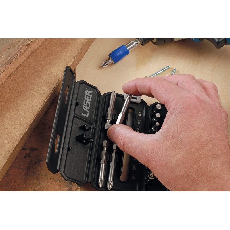Laser 8424 Portable Power Tool Bit Set 23pc