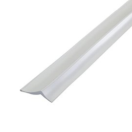 M-D Building Products 03822 30ft. (White) Durable Garage Door Seal & Weather Stripping Insulation Kit - Keeps Dust and Moisture Out, Easy Installation for Top and Sides
