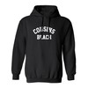 zerogravitee Cousins Beach Adult Hooded Sweatshirt in Black - XX-Large