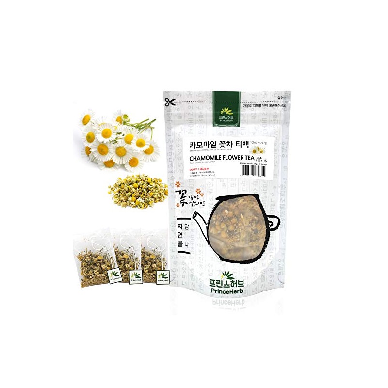[Medicinal Herb Tea] 100% Natural Organic Chamomile Flower Tea 카모마일