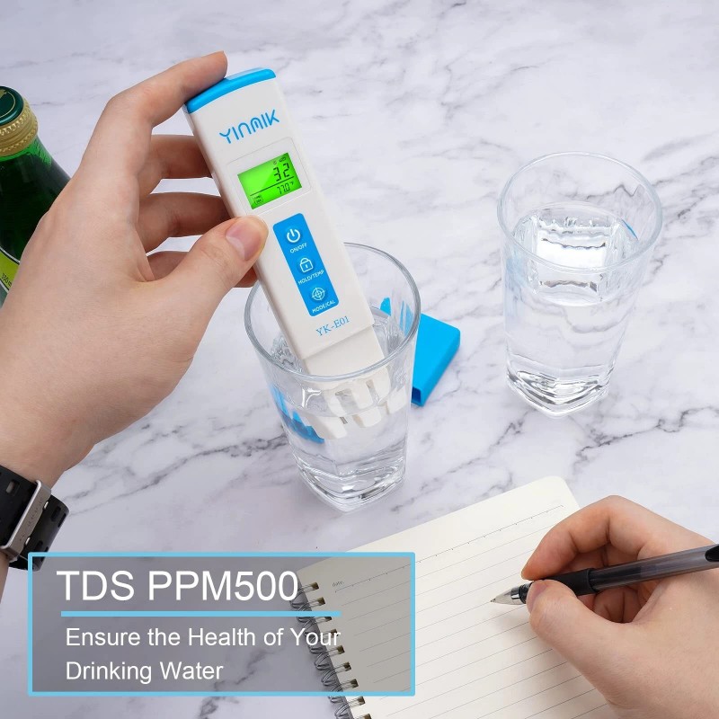 YINMIK Digital pH Meter TDS Meter Combo Accurate Measurement for