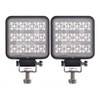 Super Bright Off-Road 3" Square LED Work Light, 6000K Cool-White