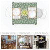 Encasa Homes Printed Tablecloth 145 x 145 cm for Square