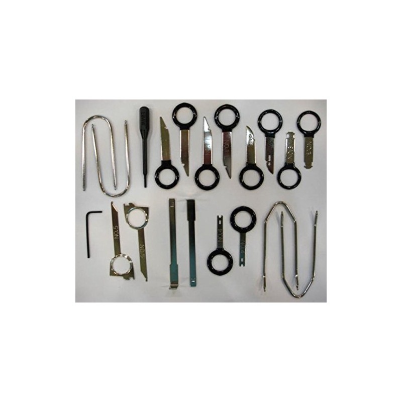 Professional 20 Pcs Car Audio Stereo Radio Cassette Removal Tool