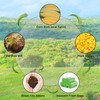 Compostable Trash Bags 2.6 Gallon - Unscented Biodegradable Small Garbage