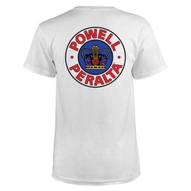 Powell-Peralta Supreme T-Shirt (White, Medium)