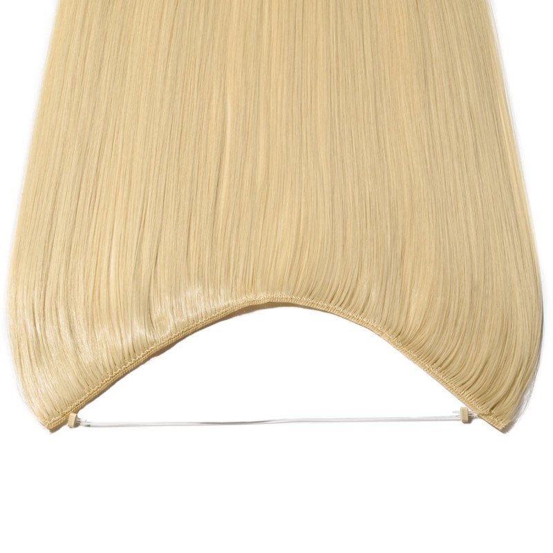 Hair Extensions, 1 Braid, Hair Thickening, Smooth with Invisible Wire