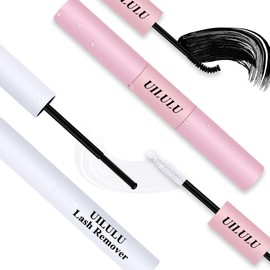 Uilulu Lash Cluster Glue, Lash Bond and Seal with Lash Remover Waterproof Glue for Eyelash Clusters Hold Long-Lasting Eyelash Adhesive (15ml)