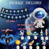 Outer Space Party Decoration Set, Include Astronaut Balloons, Happy Birthday
