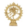 Brass Figure Nataraja 17 cm high Natraj Dancing Shiva Hindu