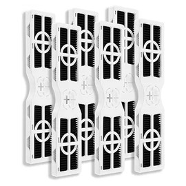 6 pcs FRGPAAF2 PureAir AF-2 Refrigerator Air Filter Compatible with Frigidaire FRGPAAF2 PureAir AF-2 Air Filter, FRFC2323AS, FRFC232LAF, FRFC233LAF, FRFG2323AF, FRFN2823AS Filter for Air