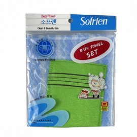 Soprene Bath Towel Set No. 8 Shower Towel Bath Towel Domestic production-R 4ea