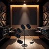 Microphone Wind Shield Foam Covers, 5 Pcs, Black, for Shure
