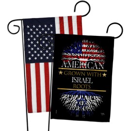 Israeli Flag USA Flags Wall Decor Canvas Home Textile American Flags for Outside House Bandera Support Israel Poster Protest Garden Sign Zionist Tapestry Jerusalem Banner Jewish Decoration Gift