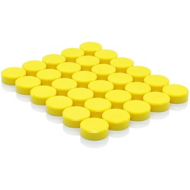 PYJLBX Magnets for Magnetic Board, Pack of 30 Magnets Strong Fridge Magnets Mini Magnets Small Magnets Fridge Magnets Colourful Round Magnet Strong Whiteboard Magnets for Pin Board Magnetic Board,