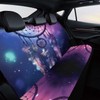 Delerain Car Rear Seat Covers, Dream Catcher Space Stars Car