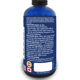 Naka Platinum Liposomal Vitamin D3, INSTANT BIOAVAILABILITY, 2000 IU DROPS, Natural Lemon Flavour, Made in Canada (100ml)