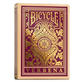Bicycle Baraja Vernena Floral Premium Dorada
