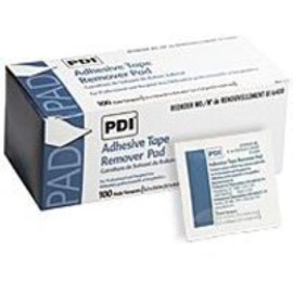 PDI Professional Disposables 1131957 PT# B16400 Pad Adhesive Tape Remover 100 Count 1-1/4x2-5/8" Bx Made by